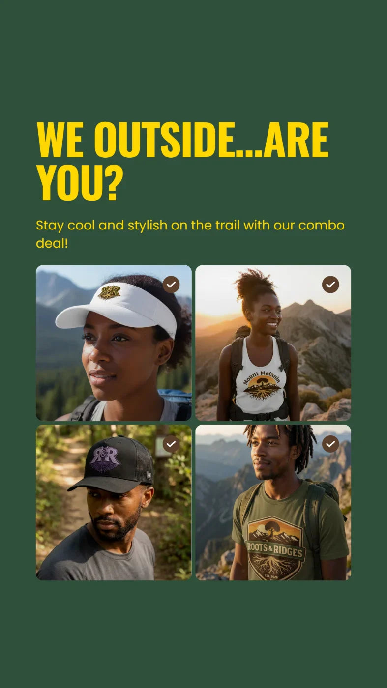 Any Cap or Visor + Any Tee or Tank = $60!