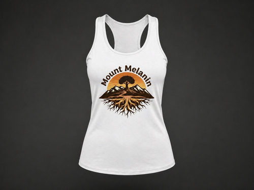 “Mount Melanin” Racerback Tank