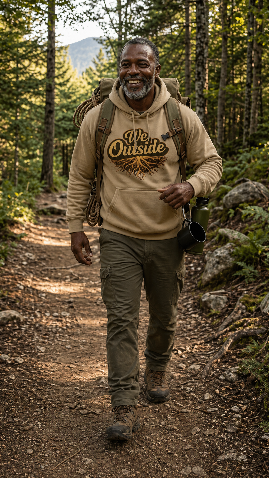 “We Outside” Hiker Hoodie